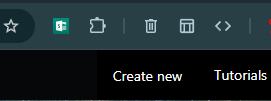 Extension authorized - green icon