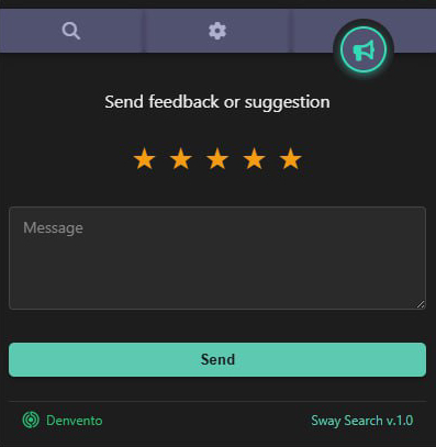Feedback tab